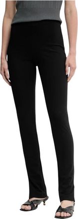 Pinko Slim-fit Broeken - Dames - Slim Fit Broeken - Zwart - XS - Nylon - Broeken