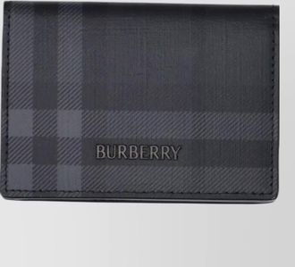 Burberry printed canvas card holder