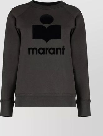 Isabel Marant logo sweatshirt featuring raglan sleeves