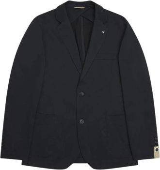 AT.P. CO Alan Blazer - Heren - Blazers - Blauw - M - Polyester - Jassen