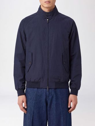 Baracuta Bomber con collo alto, chiusura a zip e tasche con patta