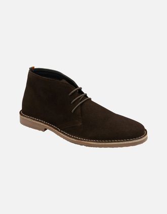 Frank Wright Mens Edwin Mens Desert Boots - Brown - Size: 11