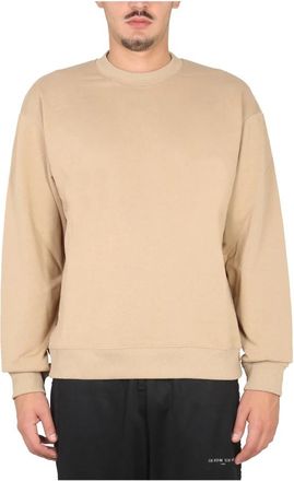 Ih Nom Uh Nit Sweatshirt met ronde hals - Heren - Sweatshirts - Beige - L - Hoodies & sweatvesten