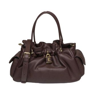 Ermanno Scervino Octavia Schoudertas - Dames - Tassen - Bruin - Maat: ONE Size Leer