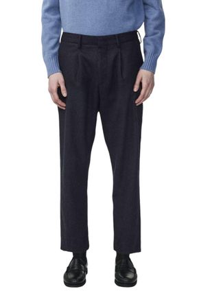 Nn.07 Tapered Leg Trouser In Navy