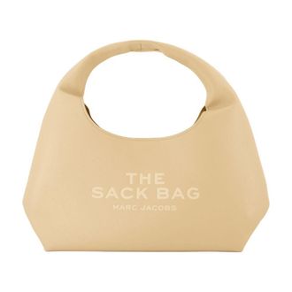 Marc Jacobs Womens Shoulder Bag Beige Cowhide