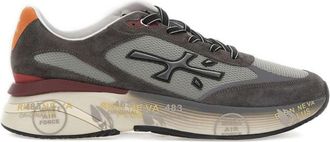 Premiata Suede And Mesh Sneakers