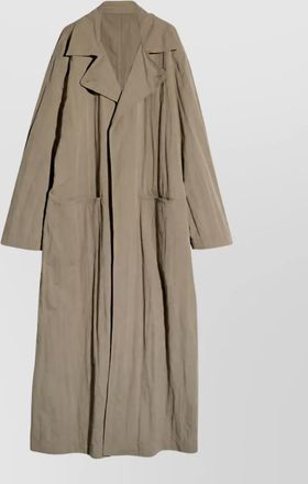 Gucci single-breasted oversized trench coat