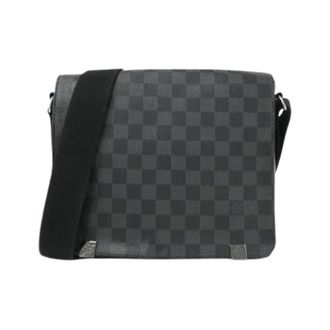Louis Vuitton Pre-owned Damier Graphite Schoudertas - Heren - Pre-owned - Zwart - Maat: ONE Size