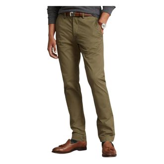 Polo Ralph Lauren Heren, Broeken, Groen, Maat: W38 L34 Katoen