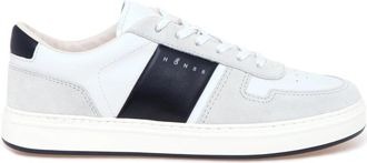 Hogan H-Tv Sneaker - Heren - Sneakers - Wit - 41 EU - Leer - Schoenen