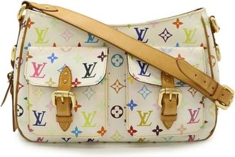 Louis Vuitton Pre-owned Shoulder Bags, female, Multicolor, Size: ONE SIZE Pre-owned Printed Leather Shoulder Bag