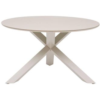 Hesperide Tavolo da giardino a 6 posti oryon d130cm in argilla - Hesp&eacute;ride