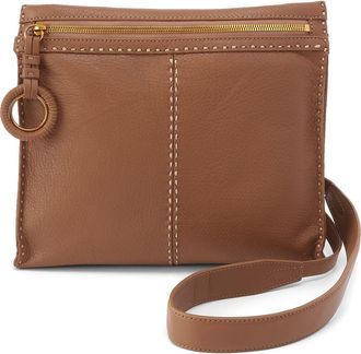 Hobo Medium Austin Leather Crossbody Bag in Timber Brown at Nordstrom