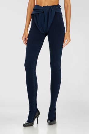 Diesel Skinny Jeans Regular Waist D-Velly, Dark blue, Elastic waistband