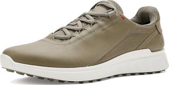 Ecco S Casual Lace Waterproof Golf Shoe Mens Golf Shoes Vetiver : EU 46 (US Mens 12-12.5) D - Medium, Leather