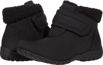 Propét Dani Strap Womens Shoes Black : 6.5 XX (4E), Textile