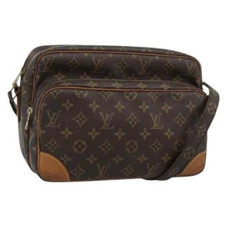 Louis Vuitton Tweedehands Canvas Louis Vuitton tassen - Dames - Pre-owned - Bruin - Maat: ONE Size