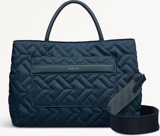 Radley London Teal Medium Ziptop Grab Bag Holland Park AW25 Radley London