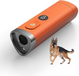 OEM Repelente Ultras&oacute;nico Port&aacute;til Para Perros Con Linterna Para Entrenamiento De Comportamiento, Recargable, F&aacute;cil Usar Perros Interiores Exteriores
