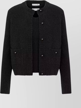 Dior knitwear vest front pockets