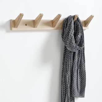 La Redoute Interieurs Kapstop met 5 haken in eikenhout, Selfrid