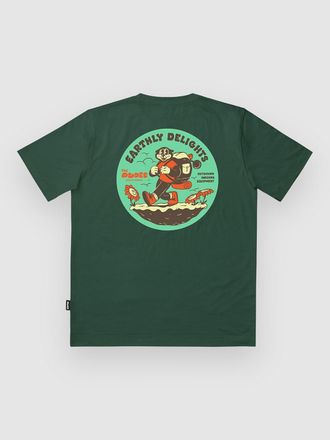 THE DUDES Earthly Delights Classic Premium T-Shirt gr&uuml;n