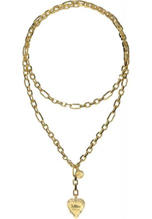 Guess Womens JUBN04044JWYGT-U Ladies Necklace - Gold Stainless Steel - One Size