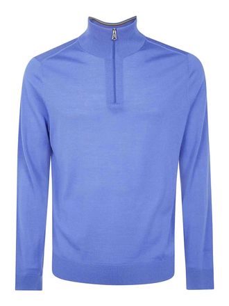 Paul Smith Mens Sweater Zip Neck