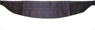 Dolce & Gabbana Silk Satin Cummerbund - Dames - Riemen - Zwart - M - Satijn - Accessoires