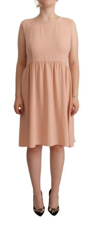 Twin-Set Twinset Polyester Sleeveless Shift Knee Length Womens Dress