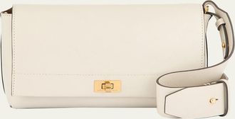 Anya Hindmarch Mortimer Shiny Calfskin Crossbody Bag