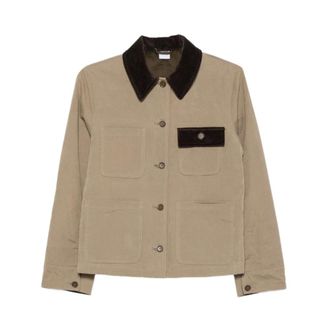 Aspesi W6 Nylon Jas - Dames - Jassen - Beige - Maat: S Nylon