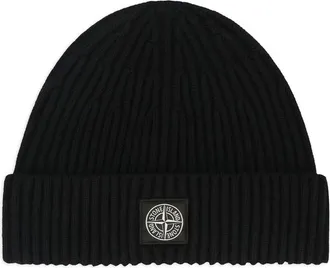 Stone Island N100002 Full Rib Rws Wool Beanie