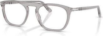 Persol 53mm Square optical glasses in Grey at Nordstrom