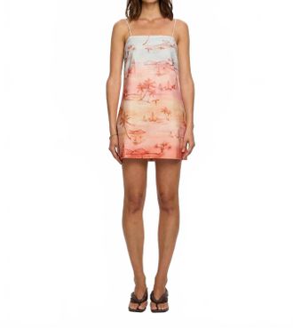 Kivari Sunset Mini Dress In Pink