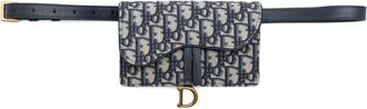 Dior Pre-owned Dior Oblique Canvas Saddle Belt Bag Ladies KVTQ3Y2ZOLOCZ3NI