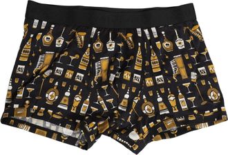Dolce & Gabbana Cocktail Print Boxer Underwear - Black
