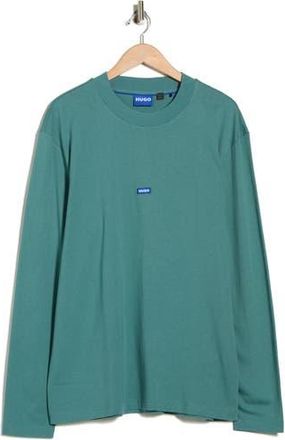 HUGO BOSS Nilongti Crewneck Sweatshirt in Medium Green at Nordstrom Rack, Size Xx-Large