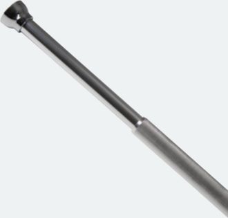 Spirella Spirella - Barra Para Cortina De Ducha O Ba&ntilde;era Extensible Sin Taladrar En Aluminio Arios 125-220cm Acabado Brillante