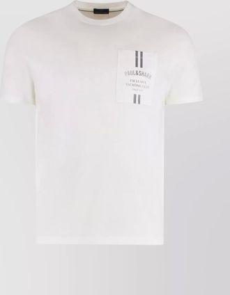 Paul & Shark cotton regular-fit pocket t-shirt