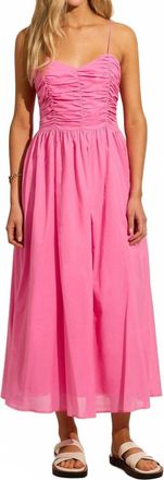 Auguste The Label Portia Midi Dress In Pink