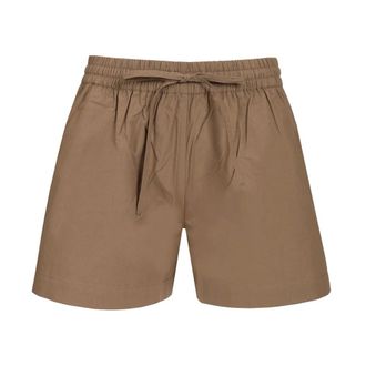 Matteau Dames, Korte broeken, Beige, Maat: S Katoen