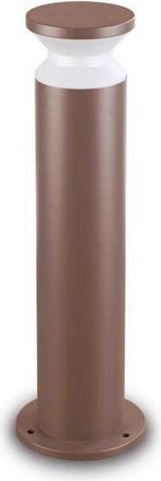 Ideal Lux Piantana Contemporanea Torre Alluminio Coffee 1 Luce E27 15W Ip44