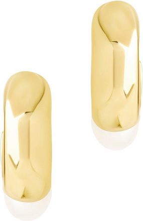 Sterling Forever 14K Gold Micki Drop Stud Earrings