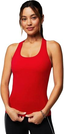 Fabletics Feather Tech+ Racerback Tank in Heated Red at Nordstrom, Size Xx-Large