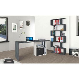 Dmora Escritorio Dmait, Escritorio Lineal Con Soporte Para Pc, Mesa De Oficina Multiusos, Escritorio Para Ahorrar Espacio, 100% Made In Italy, Cm 110x50h75,