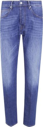 Nine In The Morning Jeans, Heren, Blauw, W30, Slim-fit Jeans