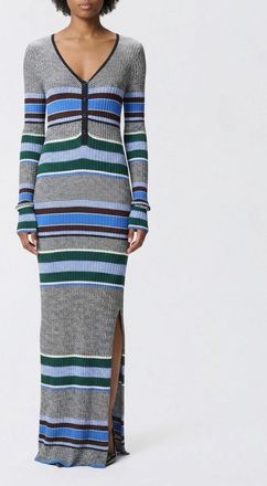 Pinko Abito lungo Pinko in misto viscosa a righe