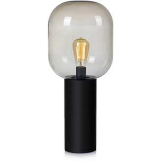 Marksl&ouml;jd Brooklyn - L&aacute;mpara De Mesa Interior 1 Luz Negra, E27 - Markslojd